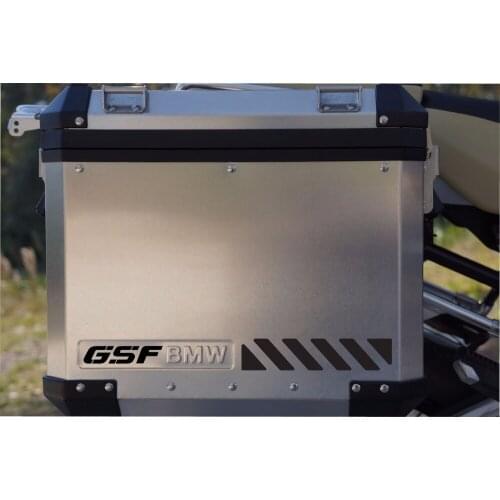 GSF Motorcycle Reflective Decal Kit "Small Chevrons" LOGO Box Sign sticker kit for Touratech Panniers