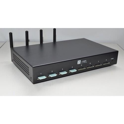 Cheaper IP PBX and call center solution voip product 4 port PRI E1 digital gsm gateway