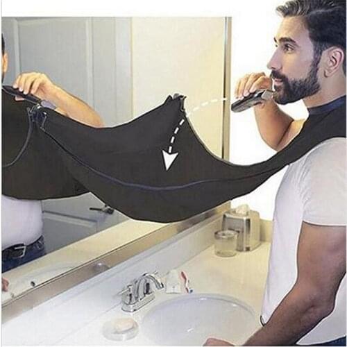 New deisgn nylon Beard bib/beard apron/beard catcher for man shaving Drop shipping