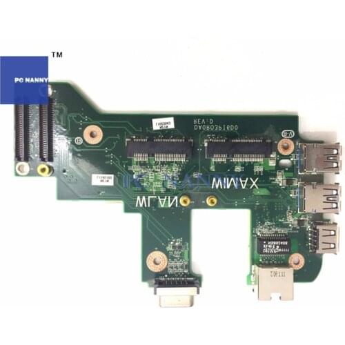 PC NANNY Genuine original USB VGA Board for DELL 17R N7110 V3750 USB Ethernet Board 00NVJ4 0NVJ4 DA0R03PI6D1 WORKS