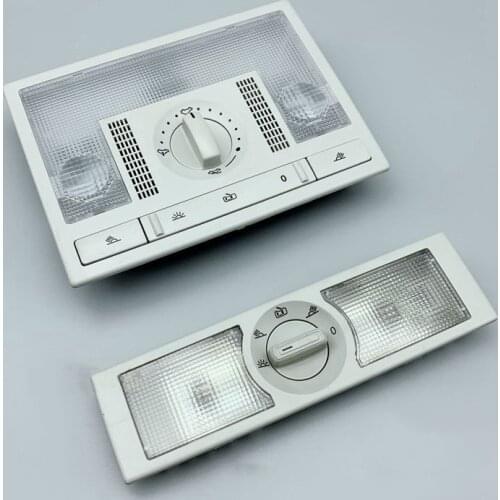 Front and Rear Ceiling Light Reading Lamp for Volkswagen New Santana Lavida New Gran Lavida POLO New Jetta with Sunroof Switch