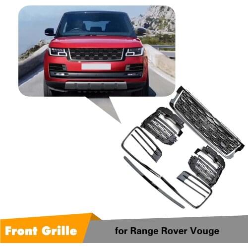 6 pieces front grille mesh grill for Land Rover Range Rover SVA 2018 2019 front mesh vent