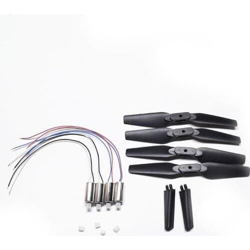 Fit for e88 teng1 WIFI rc quadrotor drone Engines Motors LS-E525 propeller blades landing gear Spare Parts