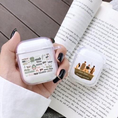 Outer Banks - Livin' The Pogue Life Case For AirPods 2 1 Pro Clear Silicone Wireless Bluetooth Earphone Box Soft Cover