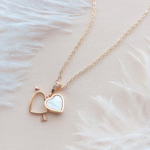 CCijiNG Romantic Chain Valentine’s Day Gift Necklace Charm Female Wedding Event Choker Fashion Jewelry For Lover SG1008