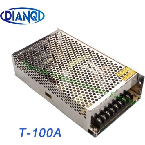 Triple output power supply 100w 5V 10A, 15V 2.5A, -15V 1A power suply T-100A ac dc converter good quality