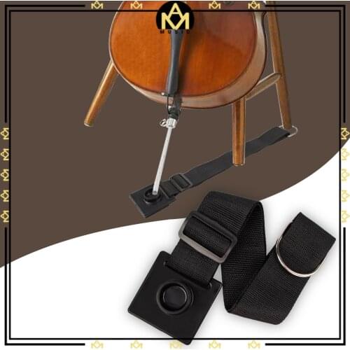 Cello Mat Non-slip Plastic Belt Endpin Holder Rest Pad Instrument Floor Protectors Belt