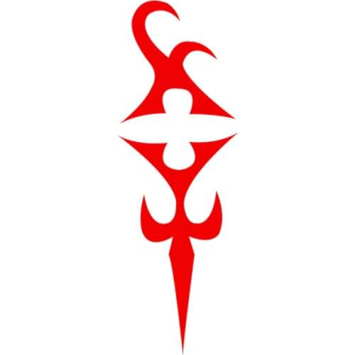 Fairy tail Jellal Fernandes Cosplay Anime Cartoon Logo Props Waterproof Animation Cartoon Logo Temporary Tattoo Stickers XR084