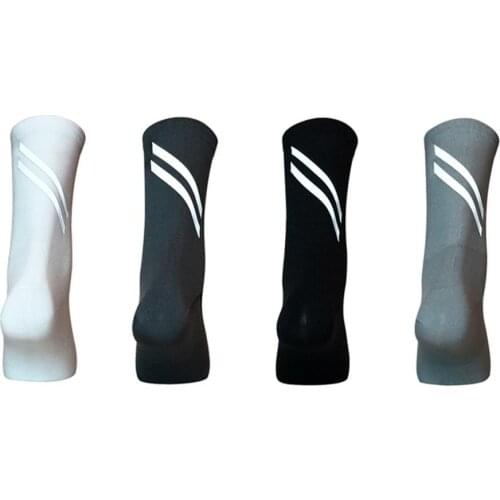 High Reflective Cycling Socks Men Women Professional Bicycle Bike Socks Sport Hiking Running Night Safety Sock 1