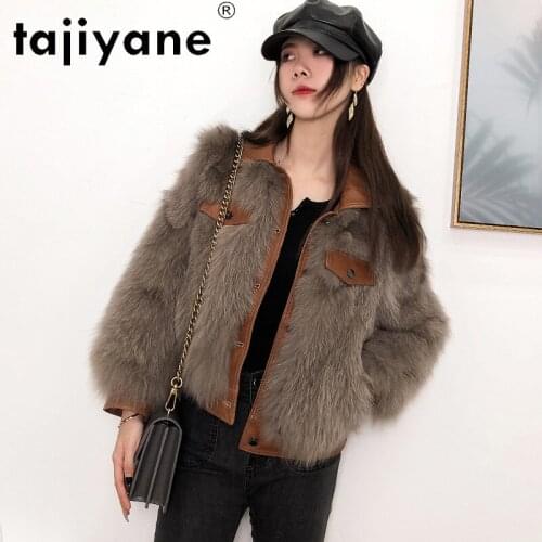 Winter Women Clothes 2021 Real Fur Coat Woman 100% Fox Fur Jackets Female Natural Sheepskin Coats Mujer Parkas TN797