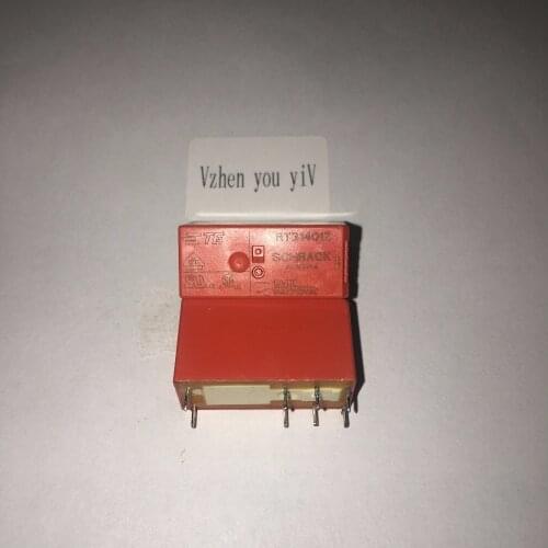 10PCS/Original FOR SCHRACK RT314012 12VDC 16A 250VAC 8 PINS Power Relay