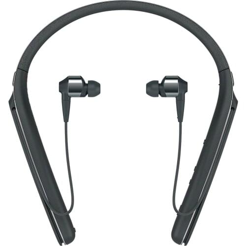 Used,WI-1000x Sony Premium Noise Cancelling Wireless Behind-Neck in Ear Headphones - Black
