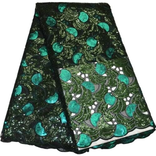 Free shipping (5yards/pc) high quality peach color African handcut organza lace fabric with shining sequins for party dress OP73