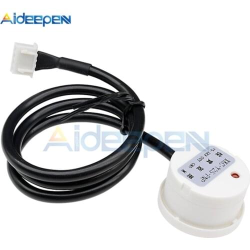 DC 5V 12V 24V XKC Y25 Non Contact Liquid Level Sensor Switch Detector Outer Adhering Type Level Sensor NPN PNP RS485 Interface