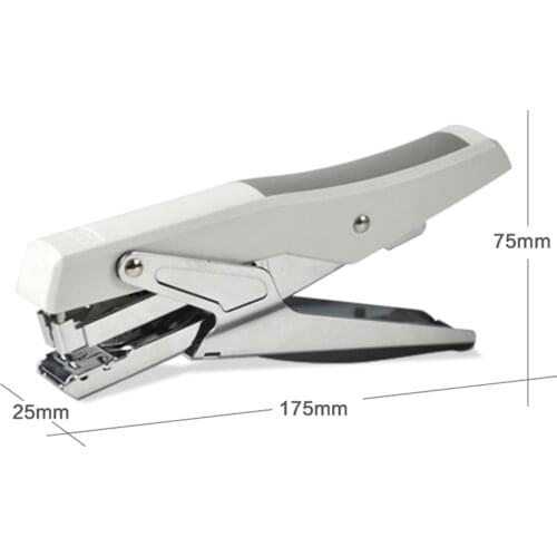 Labor-saving Plier Stapler Manual Metal Handheld Stapler Stapling 20 Sheets Paper Stationery Office School Business Supplies