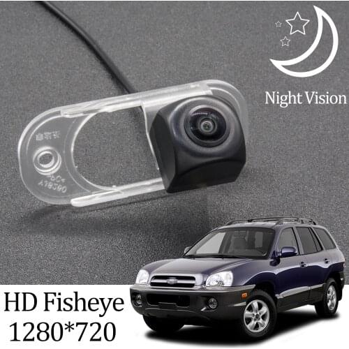 Owtosin HD 720P Fisheye Rear View Camera For Hyundai Santa Fe/Santa Fe Classic MK1 SM 2000-2006 Car Backup Parking Accessories