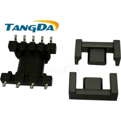 Tangda EPC17 core Bobbin 4+5pin 9p EPC 17 SMD magnetic core+skeleton PC40 soft ferrite cores Transformers horizontal AG