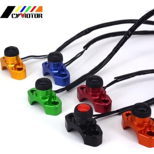CNC Stop Button Kill Switch For KTM HONDA KLX CRF YZF KXF EXC Dirt Pit Bike MX Motocross Enduro Supermoto Off Road Motorcycle