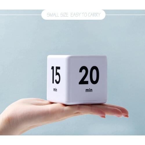 Cube Timer Student Learning Timer Gravity Sensor Time Measuring Instrument Time Management Electronic Rollover Timer Таймер