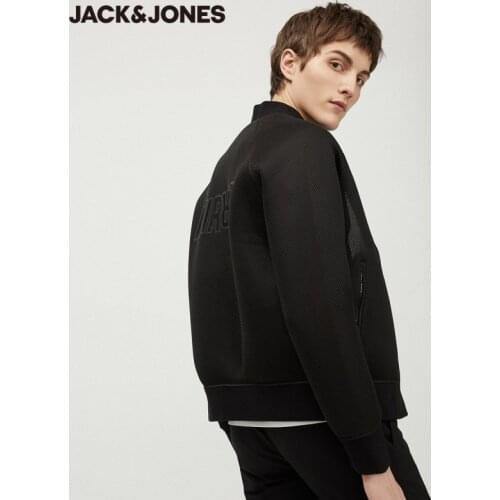 JackJones Mens Breathable Sporty Baseball Collar Casual Jacket| 220121569