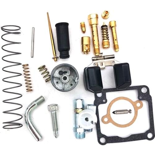Motorcycle Carburetor Repair Kit For Dellorto PHBG AD 17.5mm/19.5mm with Gasket Float Seat