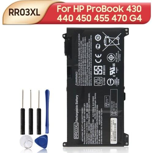 Original Replacement Laptop Battery RR03XL HSTNN-LB7I For HP ProBook 430 440 450 455 470 G4 48Wh