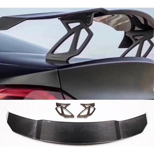 Carbon fiber F80 M3 F82 M4 M5 M6 e Track GT Rear Trunk Roof Lip Spoiler Window Wing for BMW F80 M3 F82 M4 2014UP Vorsteiner sty