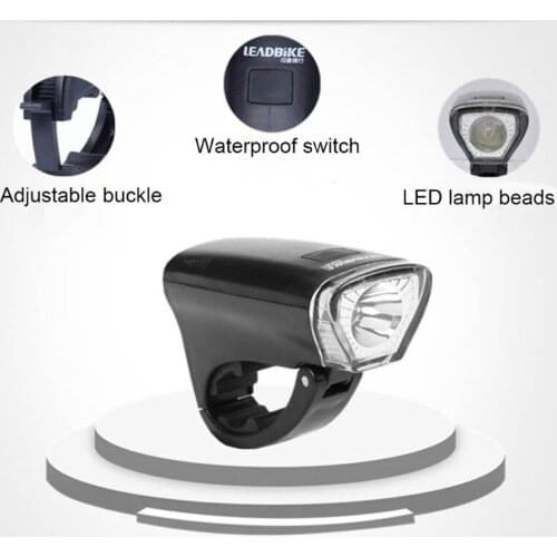Bike Light Super Bright Front Headlight and 100 Lumens Rear Bicycle Light PC Waterproof Switch,Great Performance