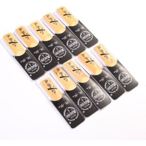 Foreign Trade Hot Selling Musical Instrument Accessories Reed Treble Tenor Tenor Sax Reed 10 Pieces