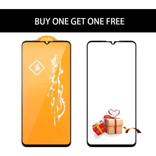 For Xiaomi POCO M3 Glass Tempered Full Cover Screen Protector POCOPHONE M3 Front Film Black Guard Protective HD Glass