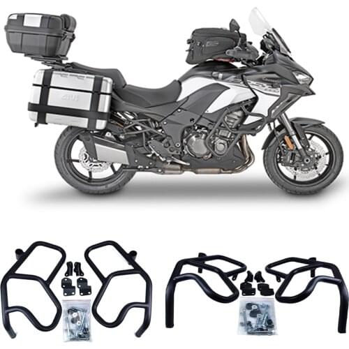 Motorcycle Engine Guard Highway Crash Bar Buffer Frame Protection Bumper For kawasaki Versys 1000 Versys 1000GT 2014-2020