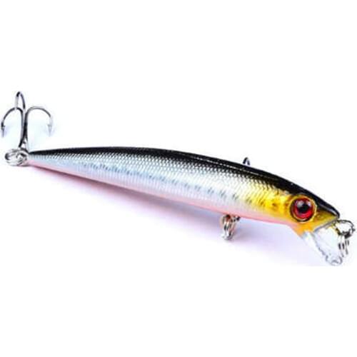 1pcs 8.5cm 6.7g Lifelike Floating Japan Hard Bait Minnow Fishing Lure Tight Wobbler Jerkbait Treble Hooks Plastic Isca Fish