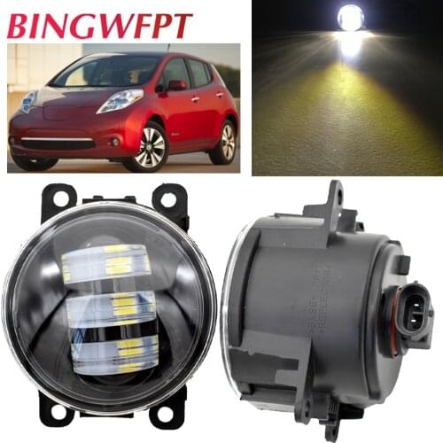 2pcs Car H11 LED High Quality Fog Light Daytime Running Light For Nissan Leaf 2011 2012 2013 2014 2015