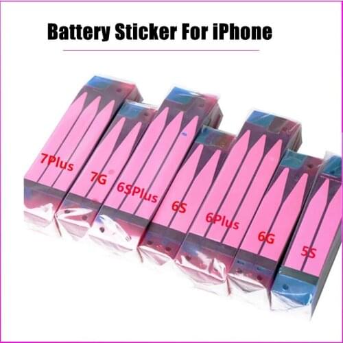 100% Quality Battery Adhesive Sticker for iPhone 4 4s 5 5s6 6sp 7 7p 8 8p x xs max Double Tape Pull Trip Glue Replacement Parts