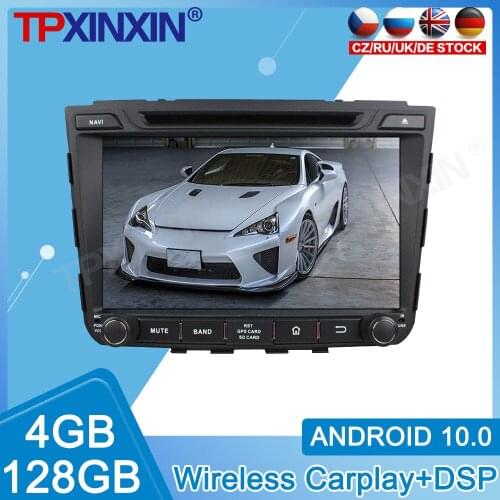 4+128GB For Hyundai IX25 2014-2015 Car IPS Touch Screen Radio Car Multimedia Player With DSP Carplay GPS Navigation System