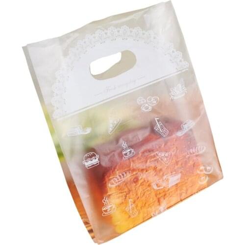 Large Boutique Clothes Gift Packaging plastic Bag,printed white plastic lace tote gift bags with handle,plastic shopping bag