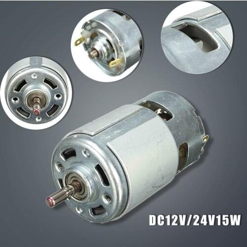 775 DC Motor DC 12V-36V 3500--9000 RPM Ball Bearing Large Torque High Power Low Noise Hot Sale Electronic Component Motor