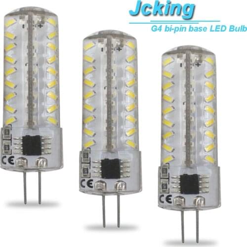 JCKing 5W G4 LED AC120V/220V Warm White/ Natural White/Cool White for Halogen Bulb LED G4 Energy Lamp