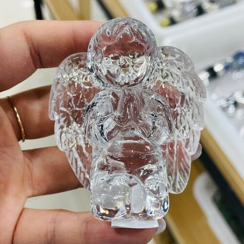 Resin Prayer Wing Boy Fashion Crafts For Home Decoration Ornaments Christian Gift
