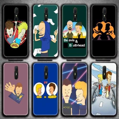 Cartoon Beavis And Butthead Phone Case For Oppo A5 A9 2020 Reno2 z Renoace 3pro A73S A71 F11