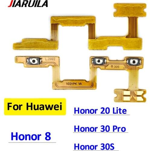For Huawei Honor 8 Lite Power Volume Button Key Flex Ribbon Cable Original New