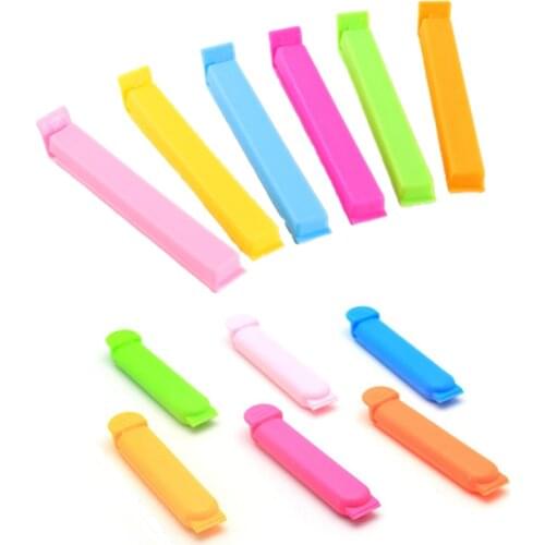 Portable New Kitchen Storage Food Snack Seal Sealing Bag Clips Sealer Clamp Plastic Tool Kitchen Accessories Wholesale