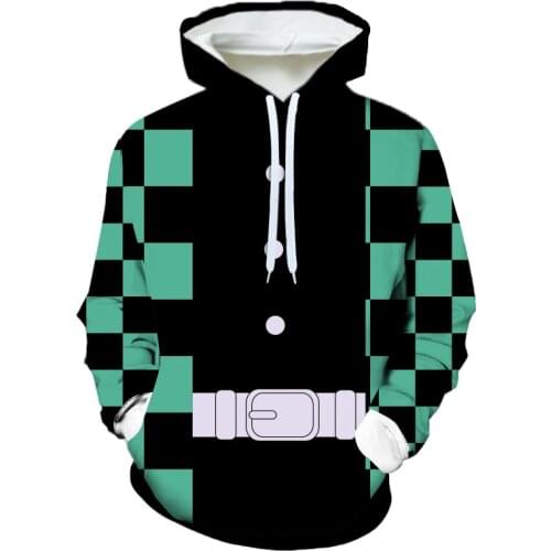 Anime Hoodie Men Demon Slayer Nezuko Zenitsu 3D Print Casual JUMP COMICS Fans Japanese Cartoon Hoodies Kids