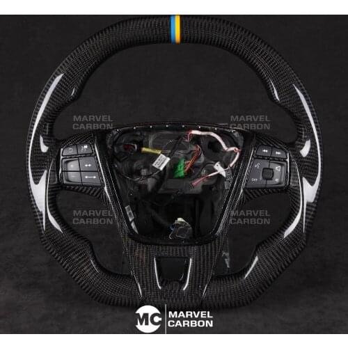 100% REAL CARBON FIBER STEERING WHEEL COMPATIBLE WITH Volvo
