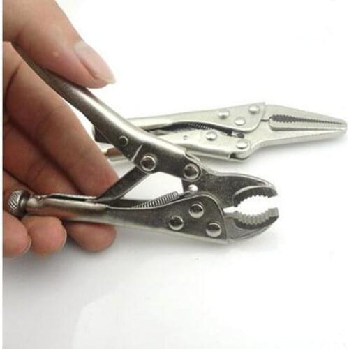 5inch Locking pliers round nose Straight Jaw Welding Tool Straight Jaw Lock Mole Plier Vice Grips Pliers
