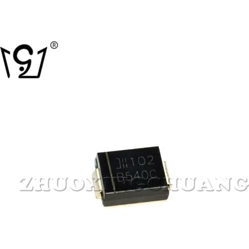 50PCS B540C-13-F B540C SMC 5A 40V Schottky SMD new original