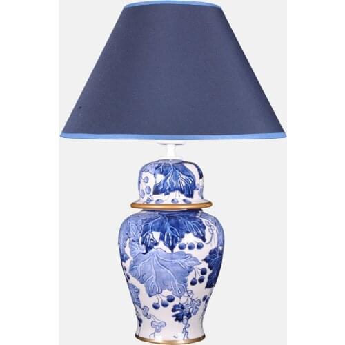 Bleu Blanc Shah Vase Lampshade