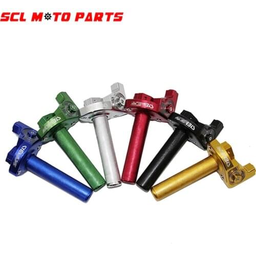 ALconstar-Throttle Grip Quick Twister + Throttle Cable Racing 22mm CNC Aluminum Acerbs CRF50 70 110 IRBIS 125 250 Motorcycle