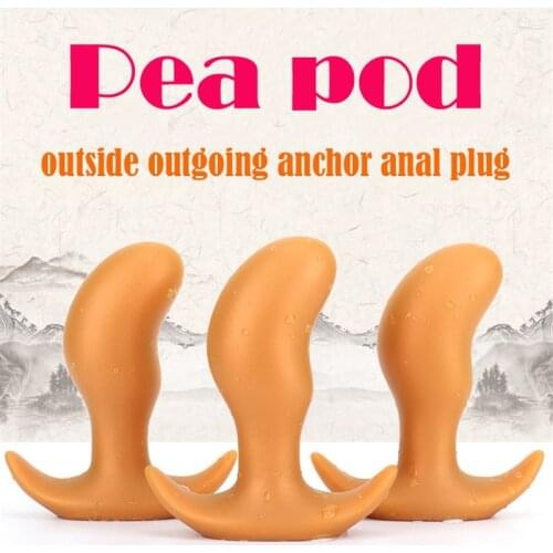 Sexshop New Super Soft Huge Anal Plug Big Butt Plug Vaginal Anus Dilator Prostate Massage Erotic Gay Anal Sex Toys For Women Men