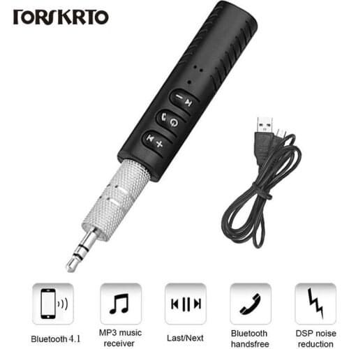 Handsfree Bluetooth Adapter Car Kits Wireless Aux Bluetooth Receiver For Headphone Iphone Ipad PC Music MP3 Speaker Adapter